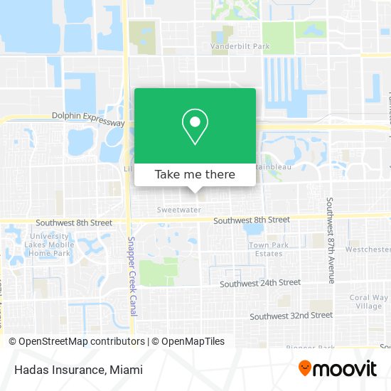 Hadas Insurance map