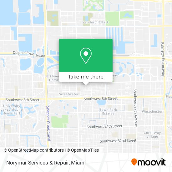 Norymar Services & Repair map