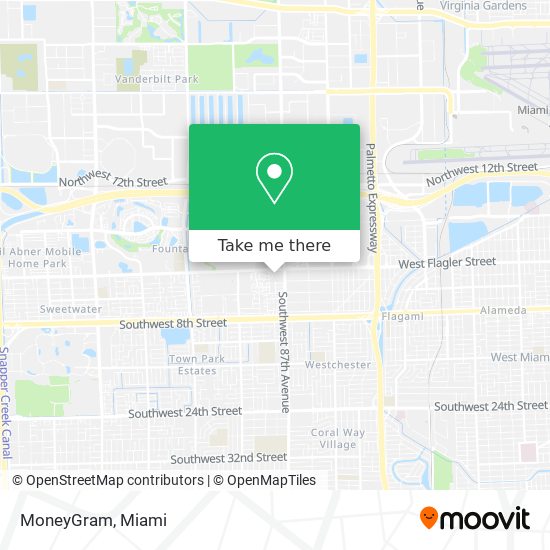 MoneyGram map