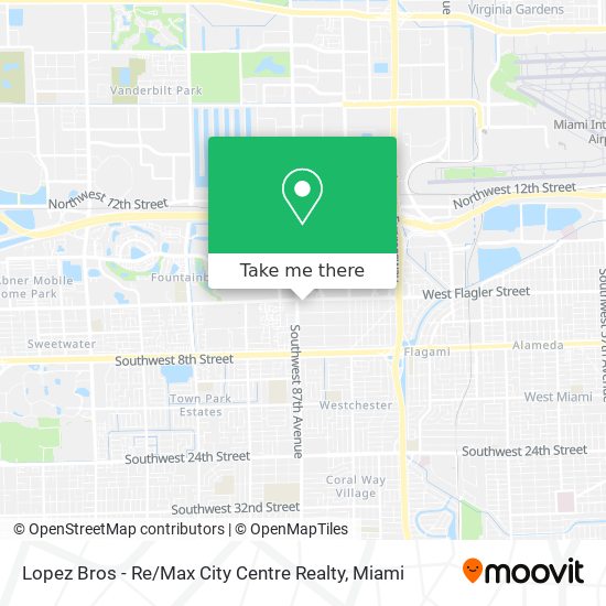 Lopez Bros - Re / Max City Centre Realty map