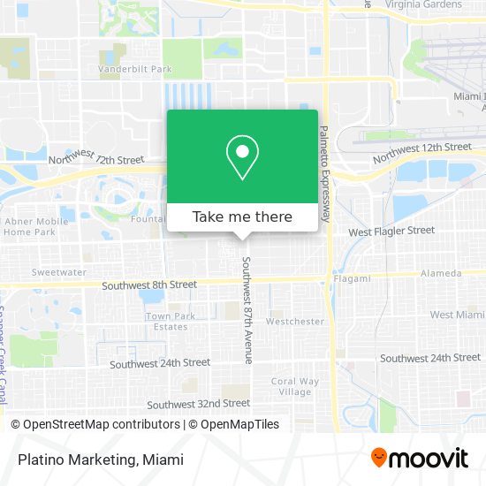 Platino Marketing map
