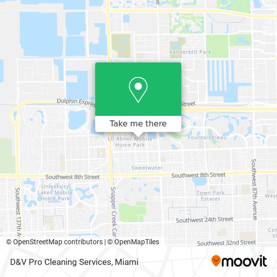 D&V Pro Cleaning Services map