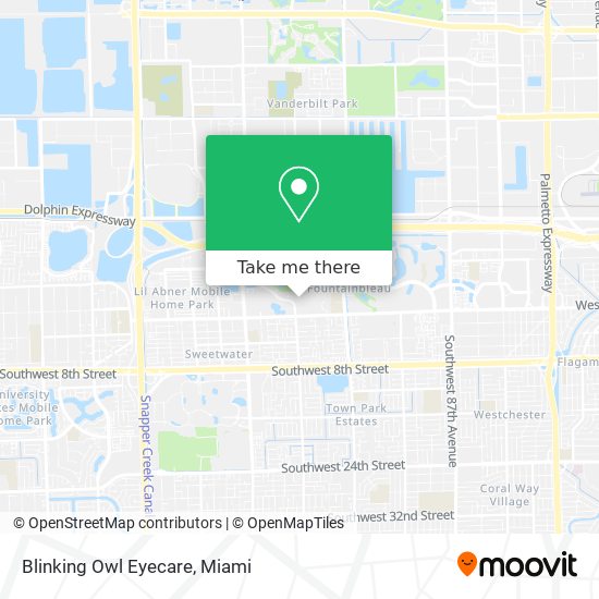 Blinking Owl Eyecare map