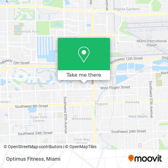 Optimus Fitness map