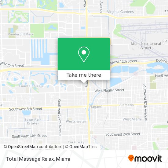 Total Massage Relax map