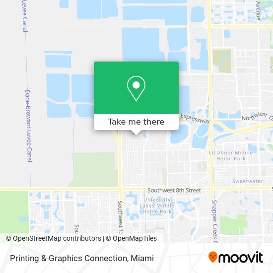 Mapa de Printing & Graphics Connection