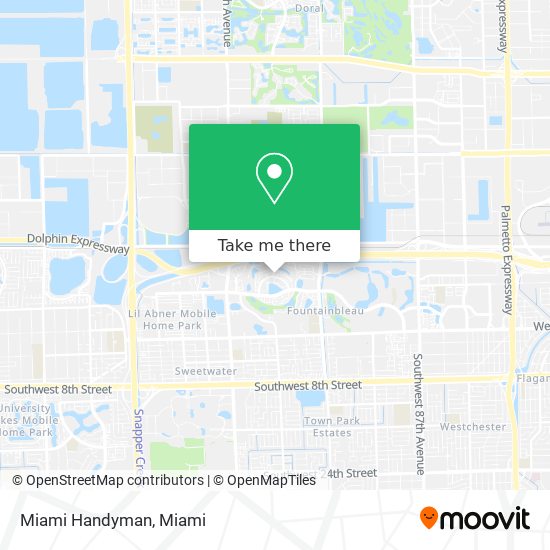 Miami Handyman map