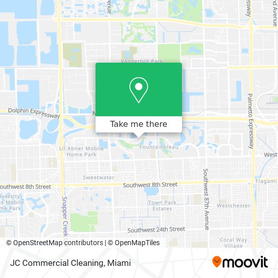 JC Commercial Cleaning map