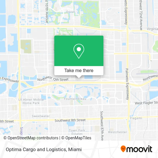 Optima Cargo and Logistics map