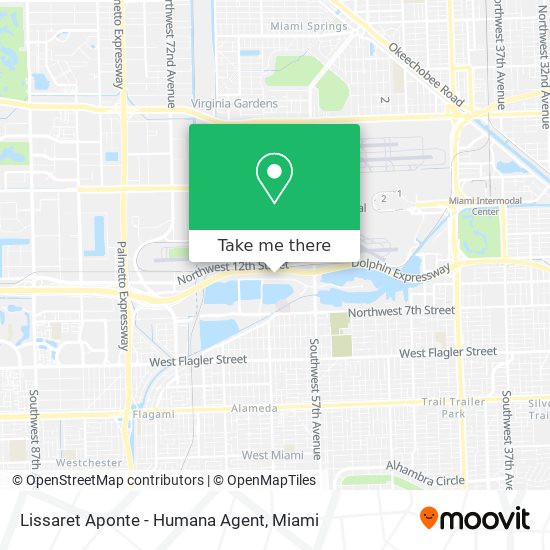Lissaret Aponte - Humana Agent map