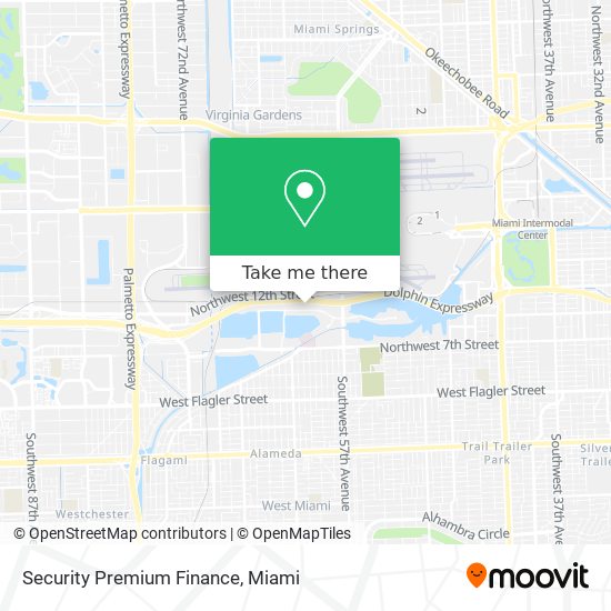 Security Premium Finance map