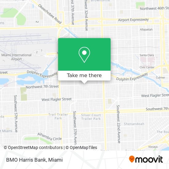 BMO Harris Bank map