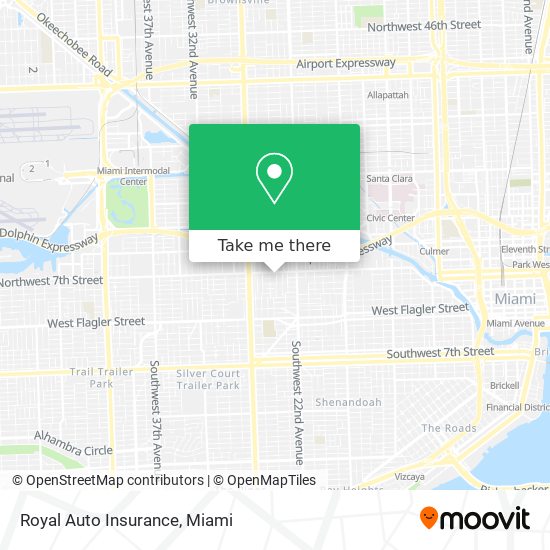 Royal Auto Insurance map