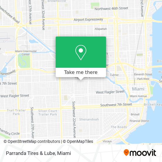 Parranda Tires & Lube map