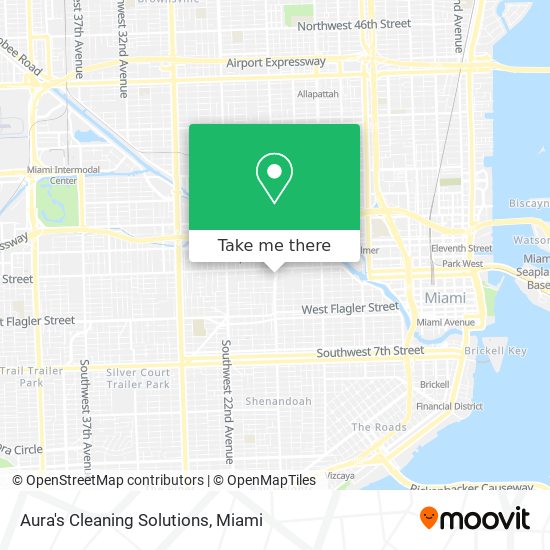 Mapa de Aura's Cleaning Solutions