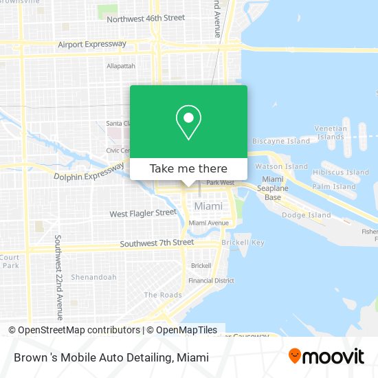 Mapa de Brown 's Mobile Auto Detailing