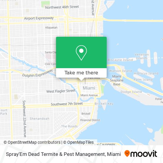 Mapa de Spray'Em Dead Termite & Pest Management