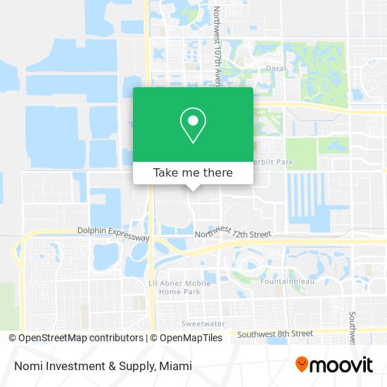 Nomi Investment & Supply map