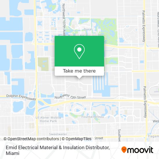 Emid Electrical Material & Insulation Distributor map