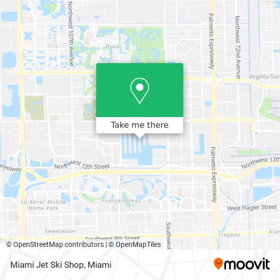 Miami Jet Ski Shop map