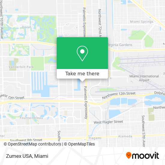 Zumex USA map