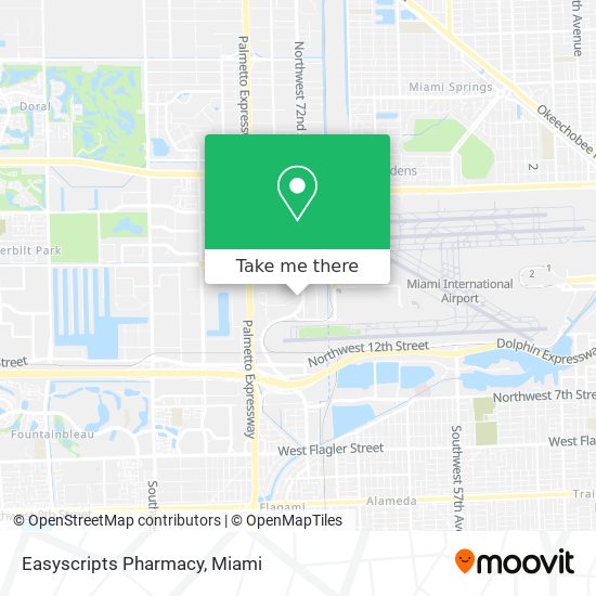 Easyscripts Pharmacy map