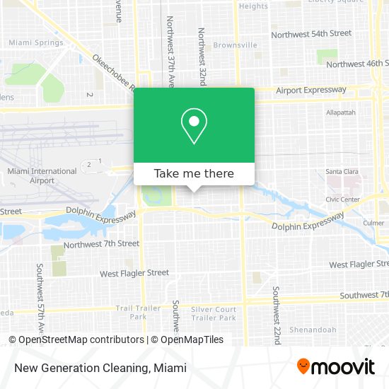 New Generation Cleaning map