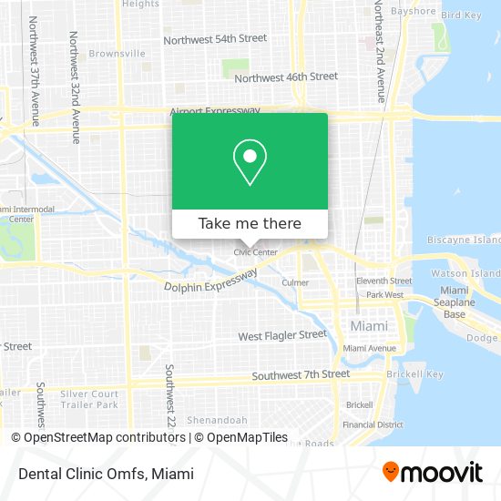 Dental Clinic Omfs map
