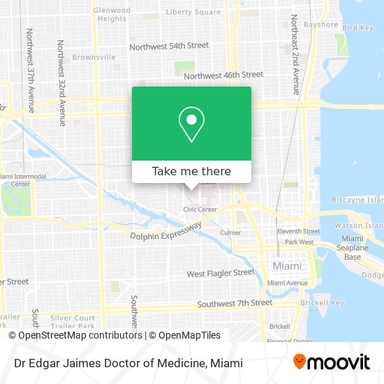 Mapa de Dr Edgar Jaimes Doctor of Medicine