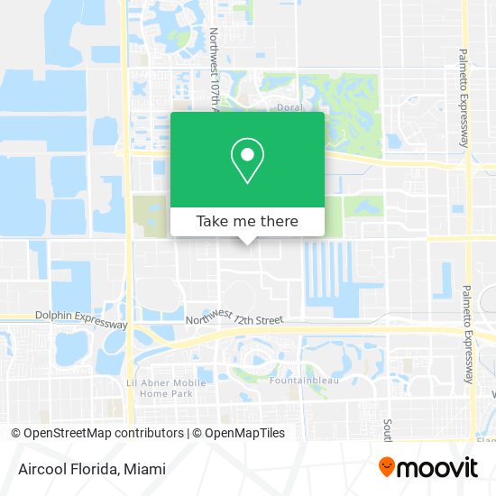 Aircool Florida map