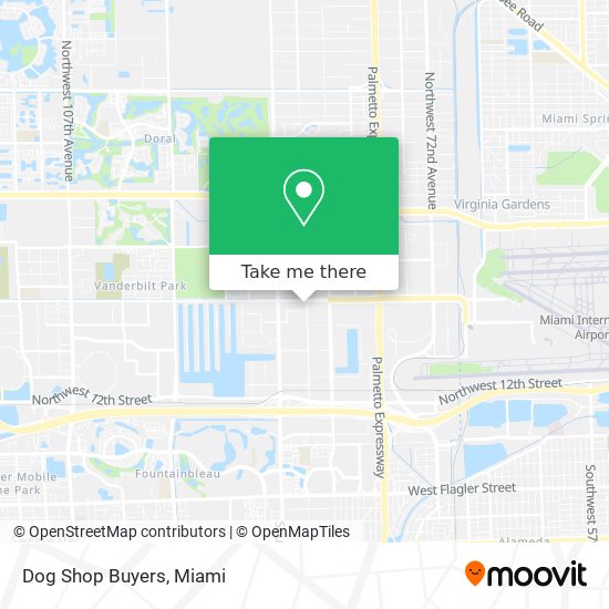 Dog Shop Buyers map