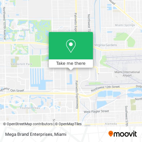 Mega Brand Enterprises map
