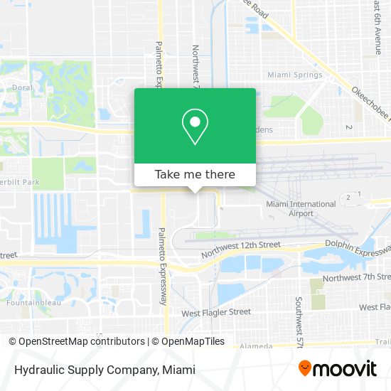 Hydraulic Supply Company map