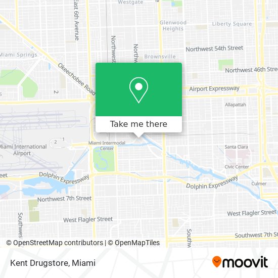 Kent Drugstore map