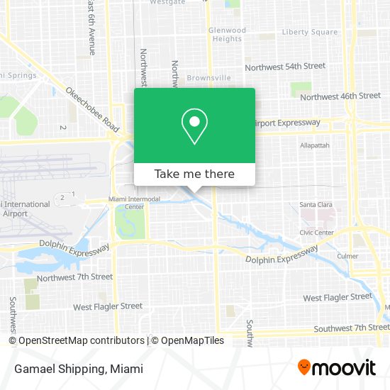 Gamael Shipping map