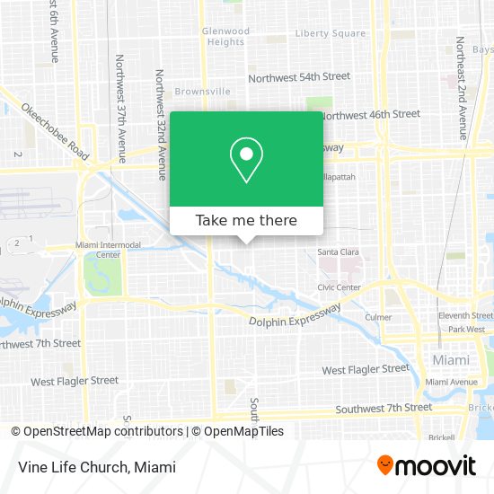 Mapa de Vine Life Church