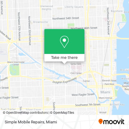 Simple Mobile Repairs map