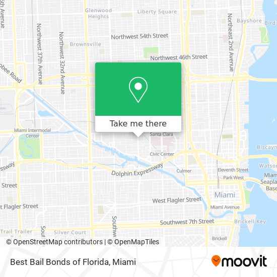 Mapa de Best Bail Bonds of Florida