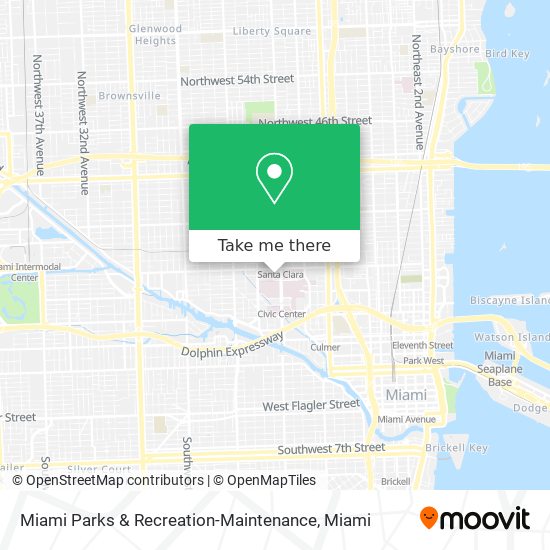 Mapa de Miami Parks & Recreation-Maintenance