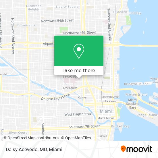 Mapa de Daisy Acevedo, MD