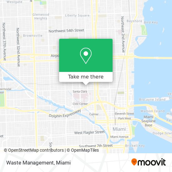 Waste Management map