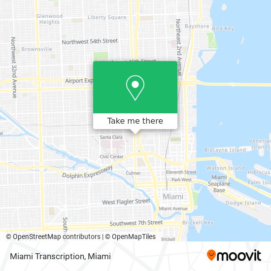 Miami Transcription map