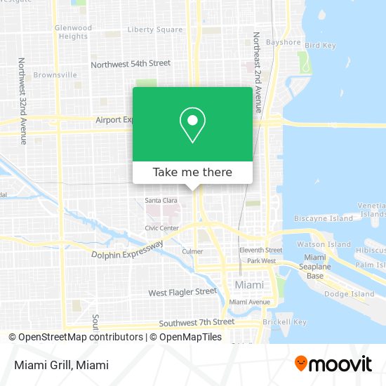 Mapa de Miami Grill