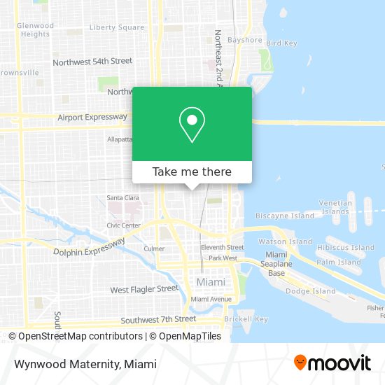 Mapa de Wynwood Maternity