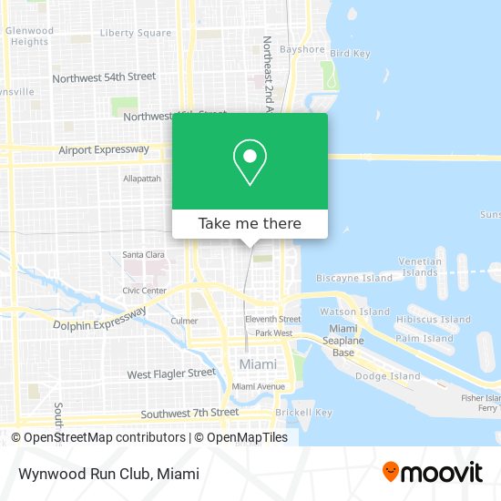 Wynwood Run Club map