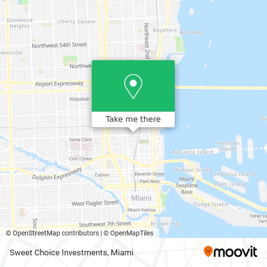 Sweet Choice Investments map