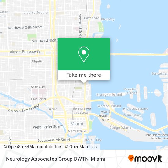 Neurology Associates Group DWTN map