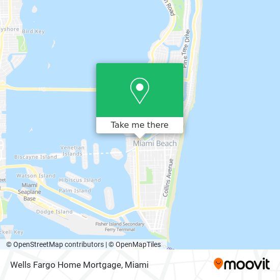 Wells Fargo Home Mortgage map