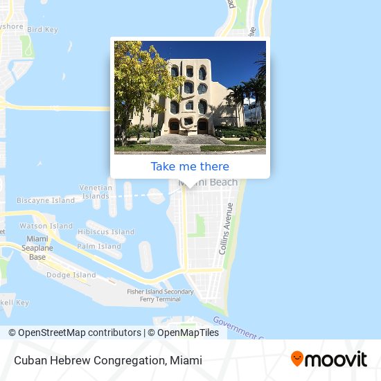 Mapa de Cuban Hebrew Congregation