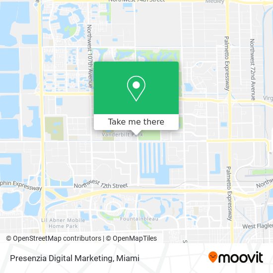 Presenzia Digital Marketing map